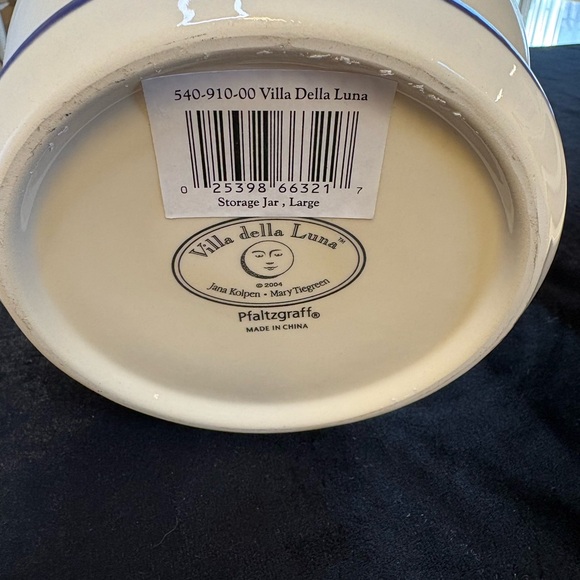 Pfaltzgraff Villa Della Luna Ceramic Storage Jar - Picture 8 of 10